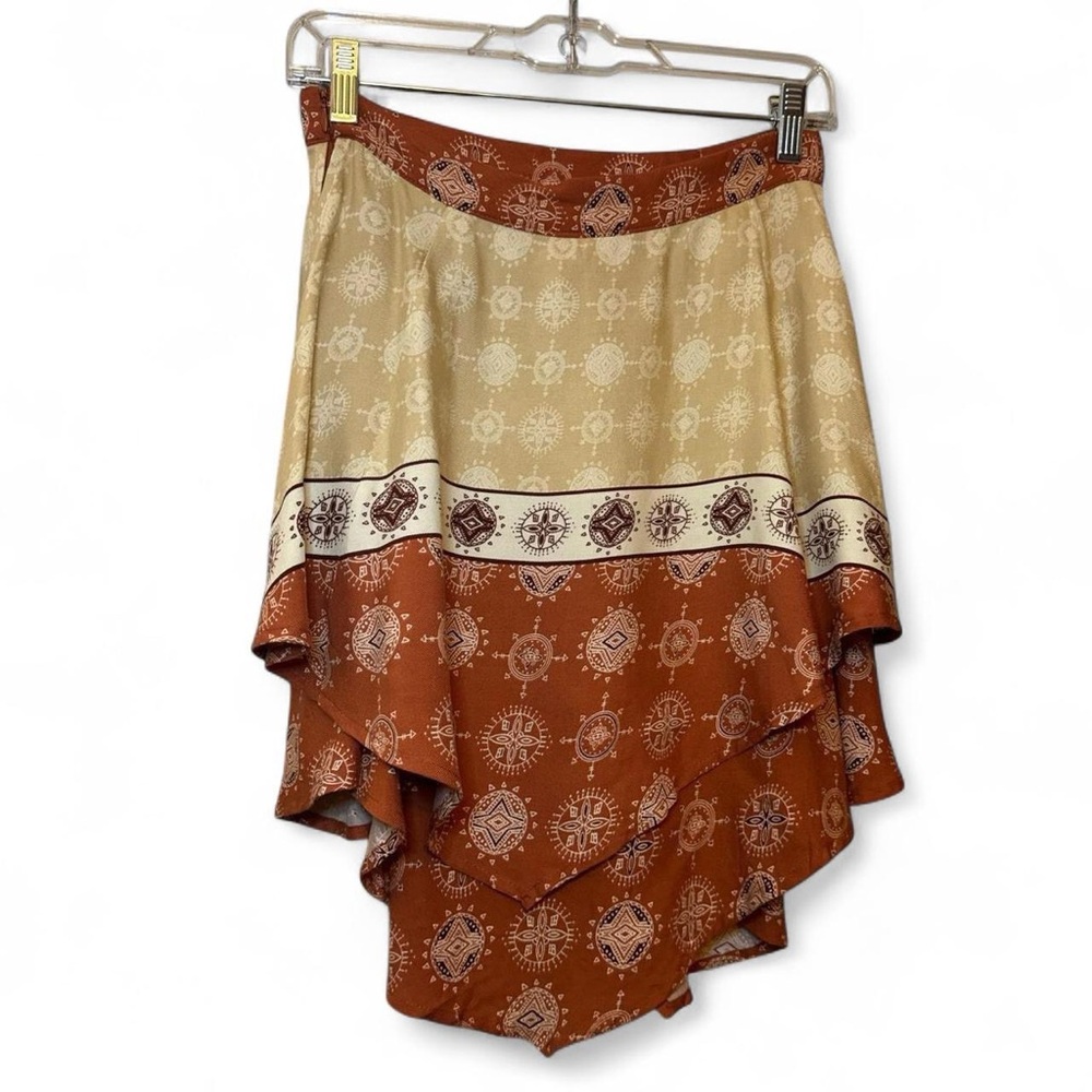 NWT Somedays Lovin Heart Of A Fighter Ra Ra Handkerchief Western Skirt — SMALL - Picture 5 of 5